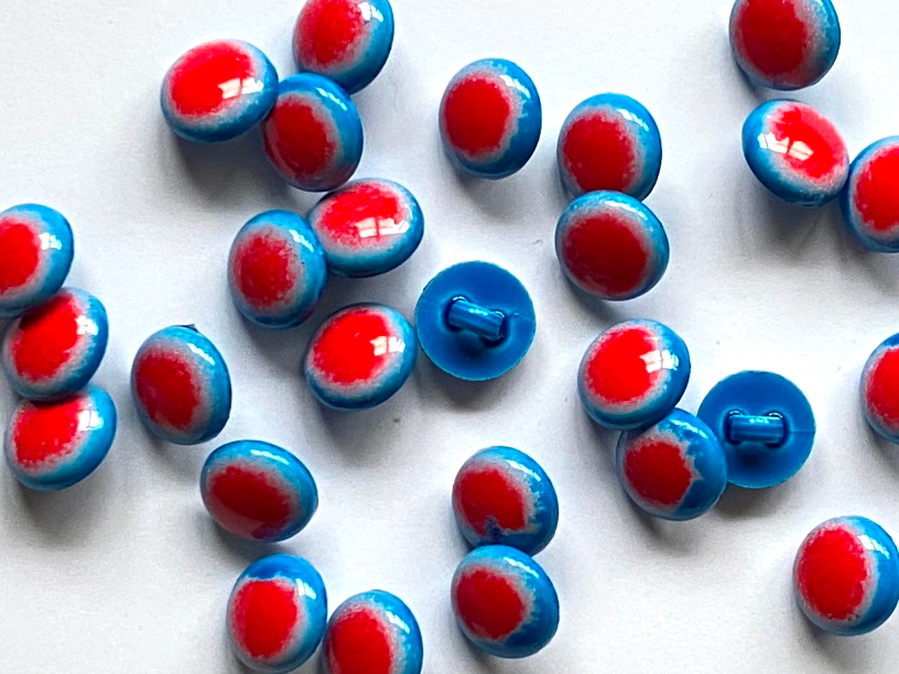 Red Pop-of-Color Buttons