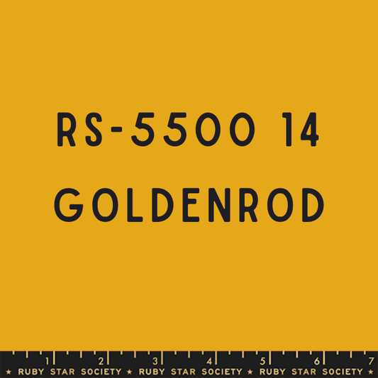 Ruby Star Solids Goldenrod RS5500 14 — ruler scale and colour label