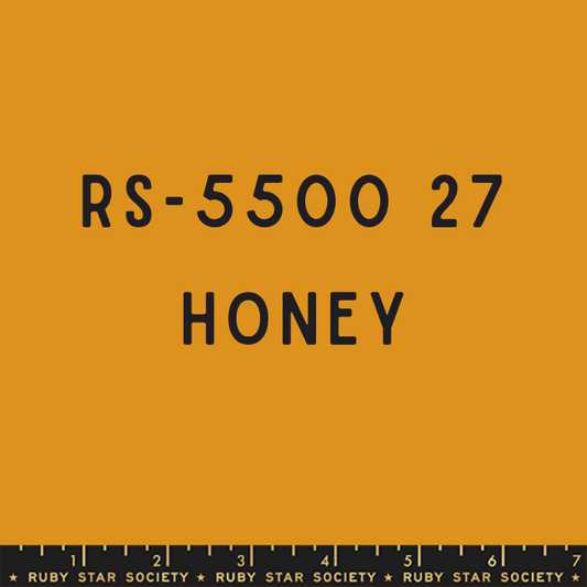 Ruby Star Solids Honey RS5500 27 — ruler scale and colour label