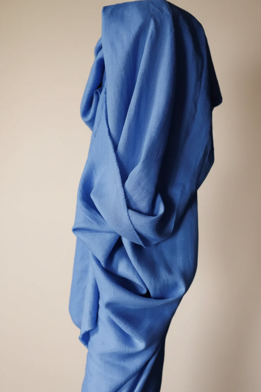 Merchant and Mills - European Linen Fabric - Stromboli - Cobalt Blue