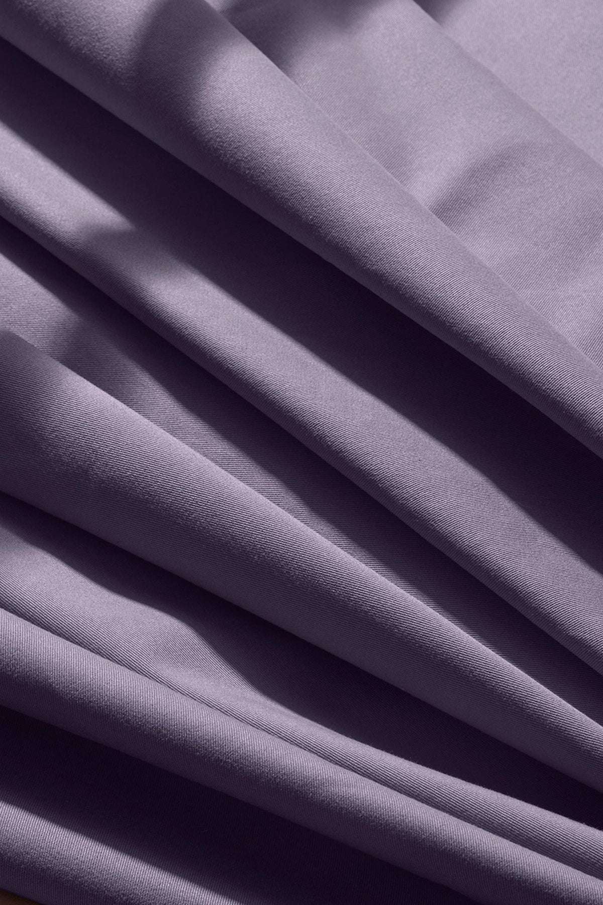 Atelier Brunette Divine Parma gabardine folded to show the drape