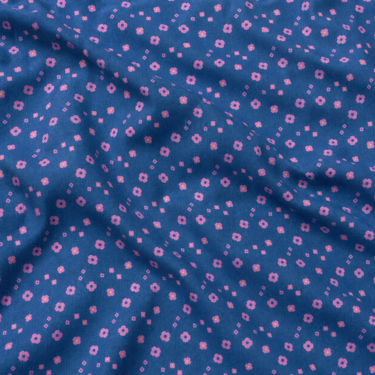 Kitschy Notions Fabric - Bloomarang - Combed Pima Cotton