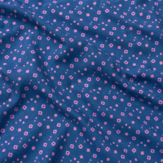 Kitschy Notions Fabric - Bloomarang - Combed Pima Cotton