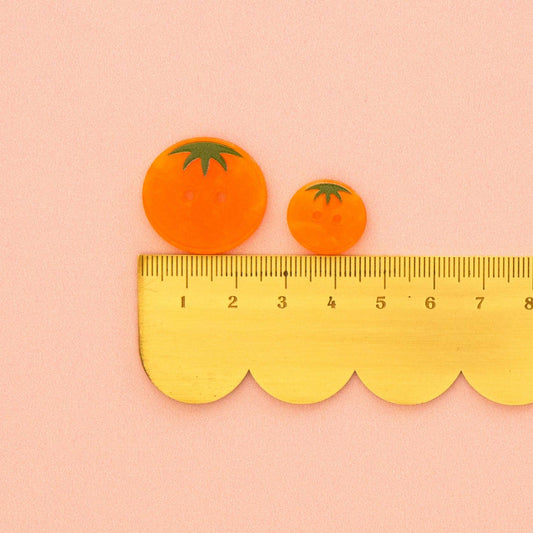 Orange Heirloom Tomato Buttons