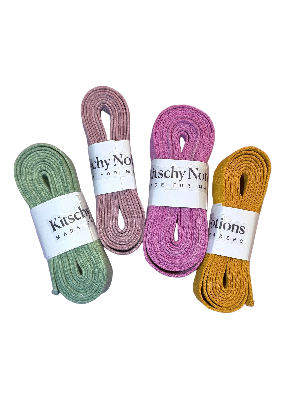 Hand-Dyed Cotton Webbing | 30 mm | 2 Yards