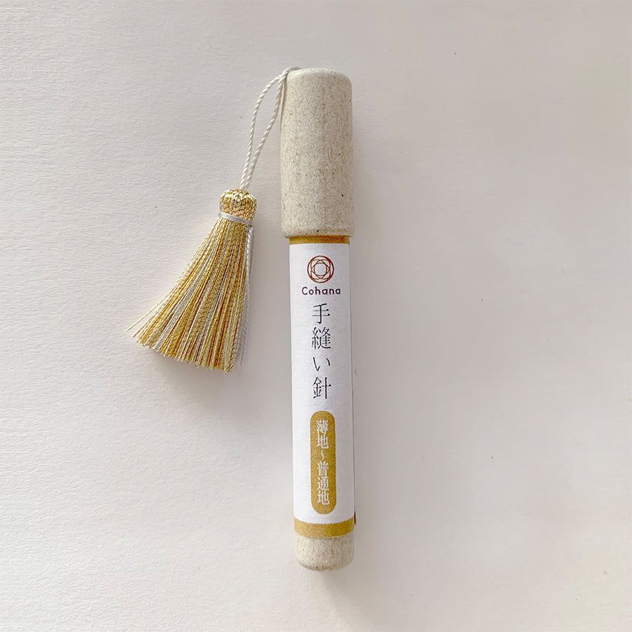 Cohana Meboso needle set, in its glass tube