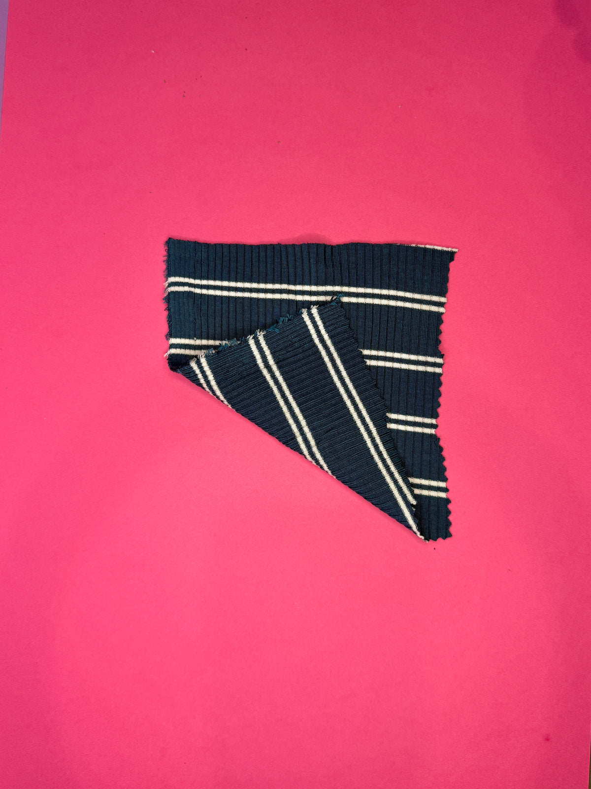 Derby Slim Stripe Jersey - Pond