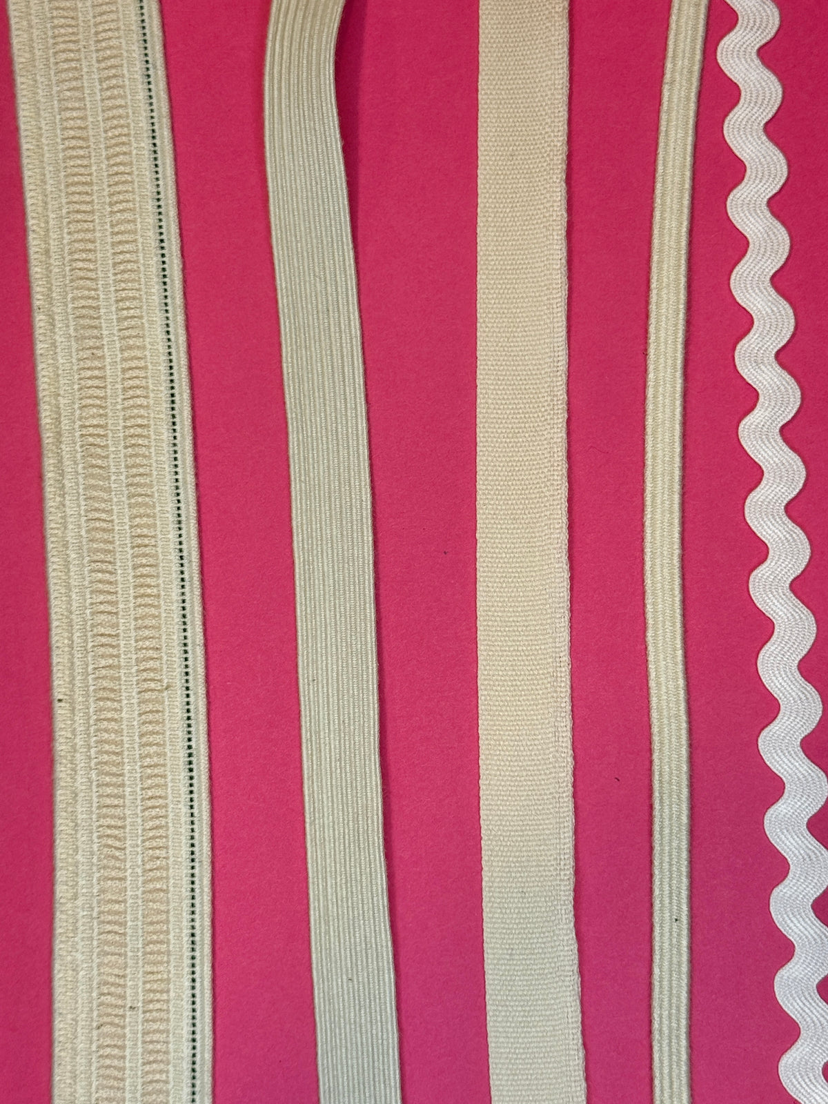 Tencel Lyocell Ric Rac | 10 mm | White | 4 Yards