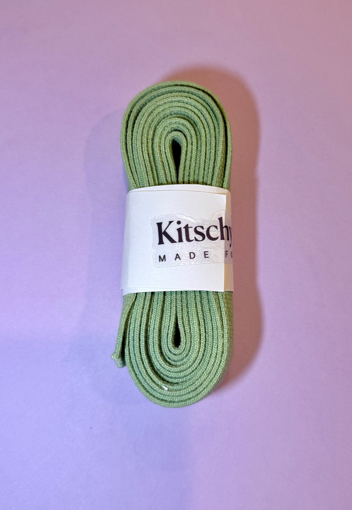 Hand-Dyed Cotton Webbing | 25 mm | Seaglass | 2 Yards