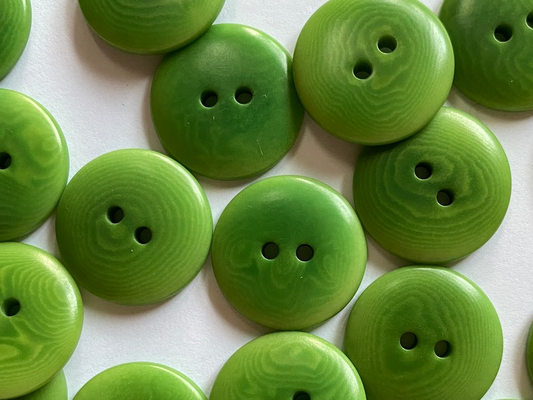 Apple Green Corozo Buttons