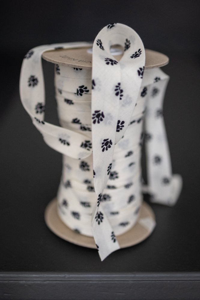 Merchant & Mills Cressida bias binding unwound, polka dot cotton bias tape