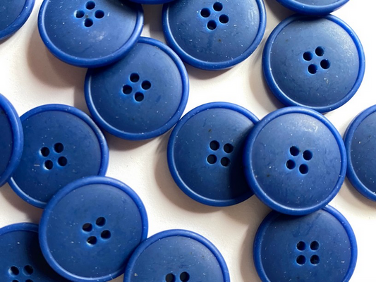 Cobalt Recycled Hemp Buttons