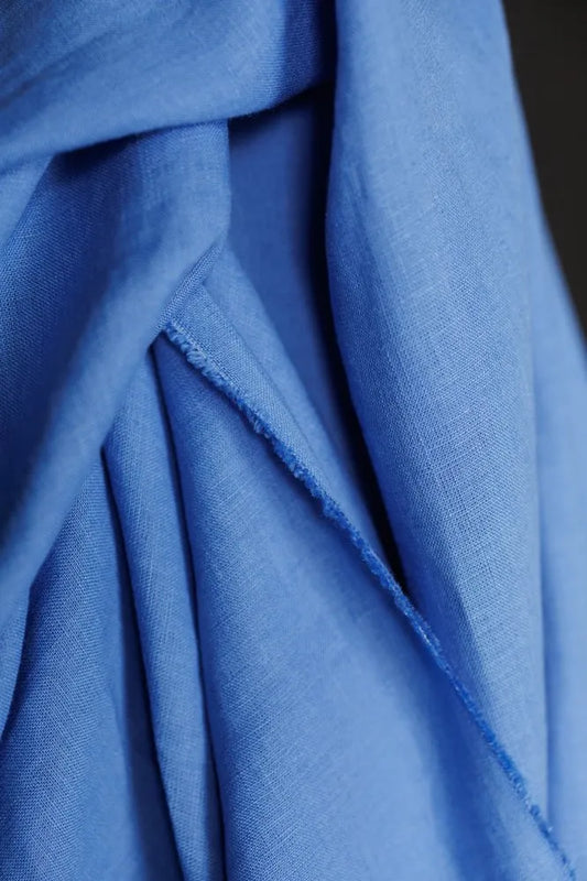Merchant and Mills - European Linen Fabric - Stromboli - Cobalt Blue