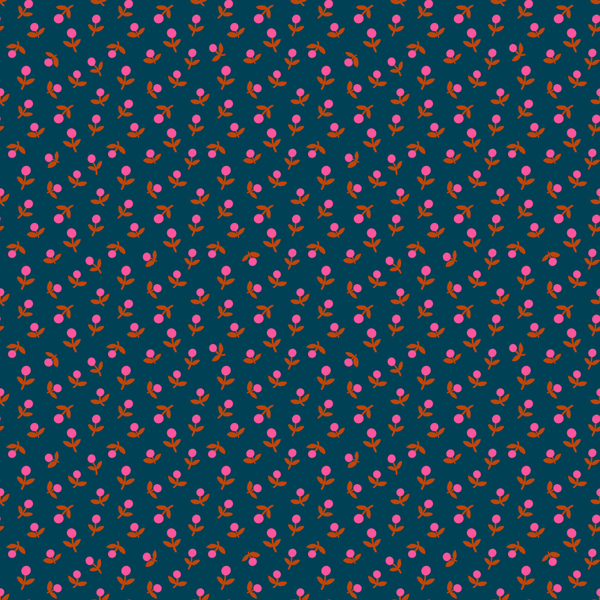 Ruby Star Society 1-800 Calico quilting cotton swatch (RS4103-28), navy dots, in the layer cake