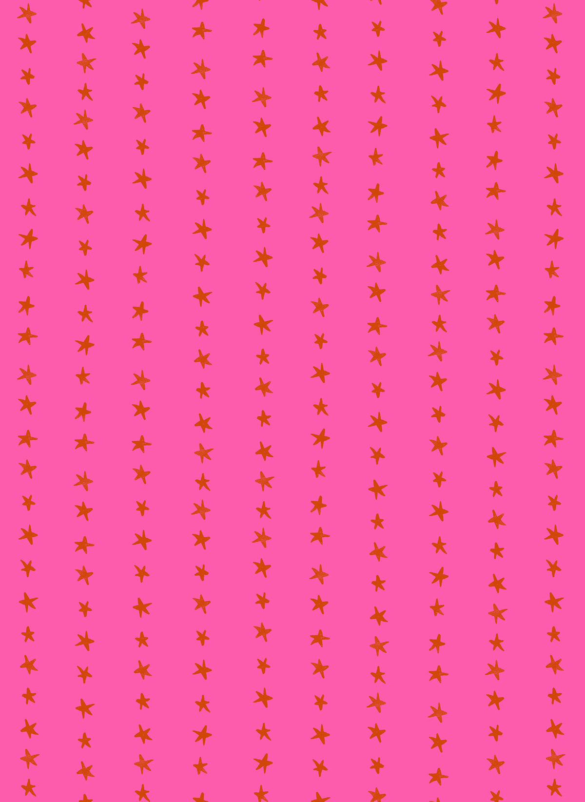 Ruby Star Society Daisy Days quilting cotton swatch, Starry Stripe in Playful (RS4175-15), star stripes on hot pink