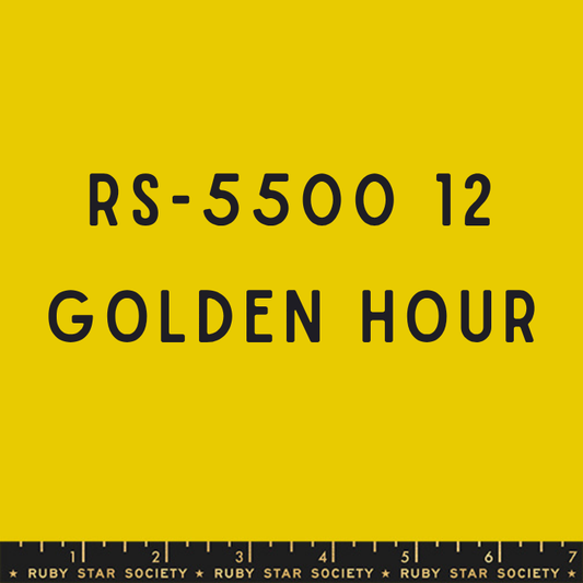 Ruby Star Solids Golden Hour RS5500 12 — ruler scale and colour label