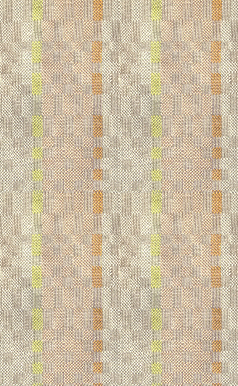 Ruby Star Society Lofi Loom yarn-dyed woven cotton swatch (RS1138-11), cream and tan stripe, for quilting and apparel