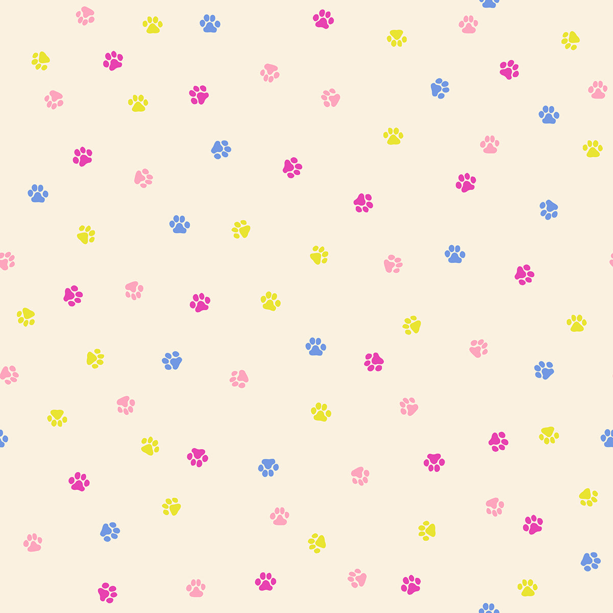 Ruby Star Society Oops All Cats quilting cotton swatch (RS2152-11) with confetti dots on cream, a print in the precut layer cake and charm pack