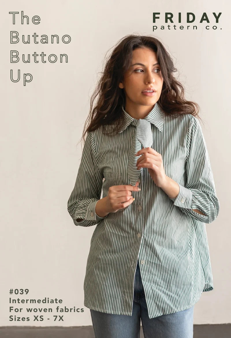 The Butano Button Up - XS - 7X - Friday Pattern Co - Printed Pattern