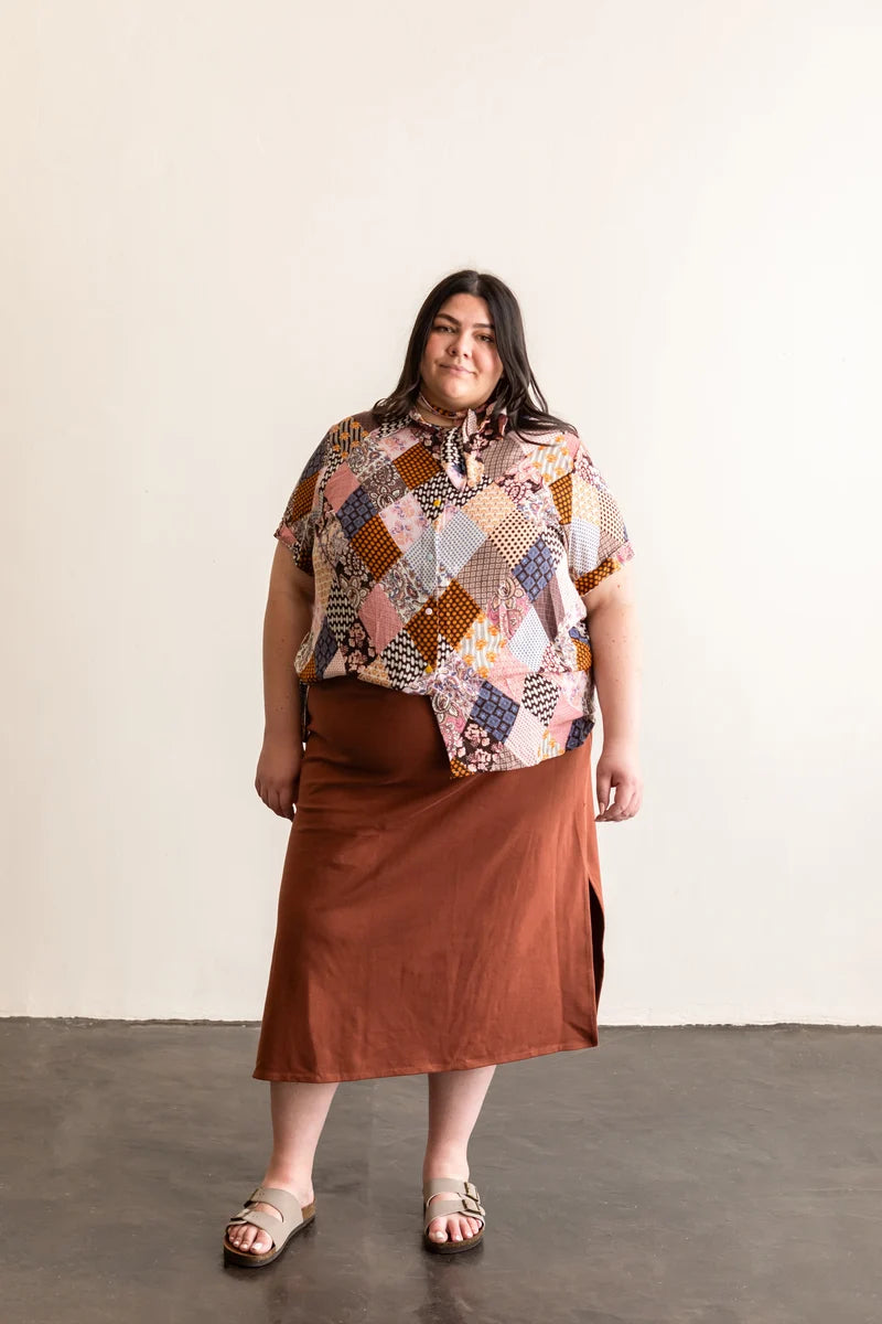 The Butano Button Up - XS - 7X - Friday Pattern Co - Printed Pattern