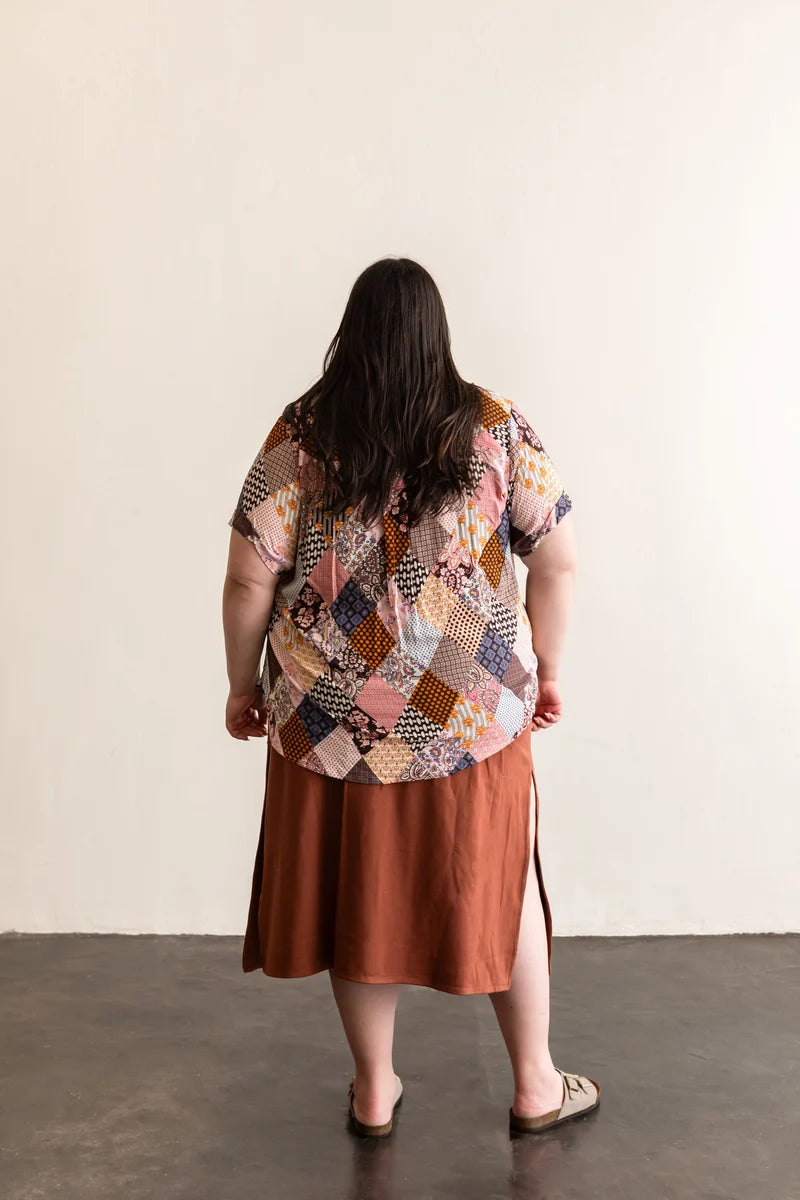 The Butano Button Up - XS - 7X - Friday Pattern Co - Printed Pattern