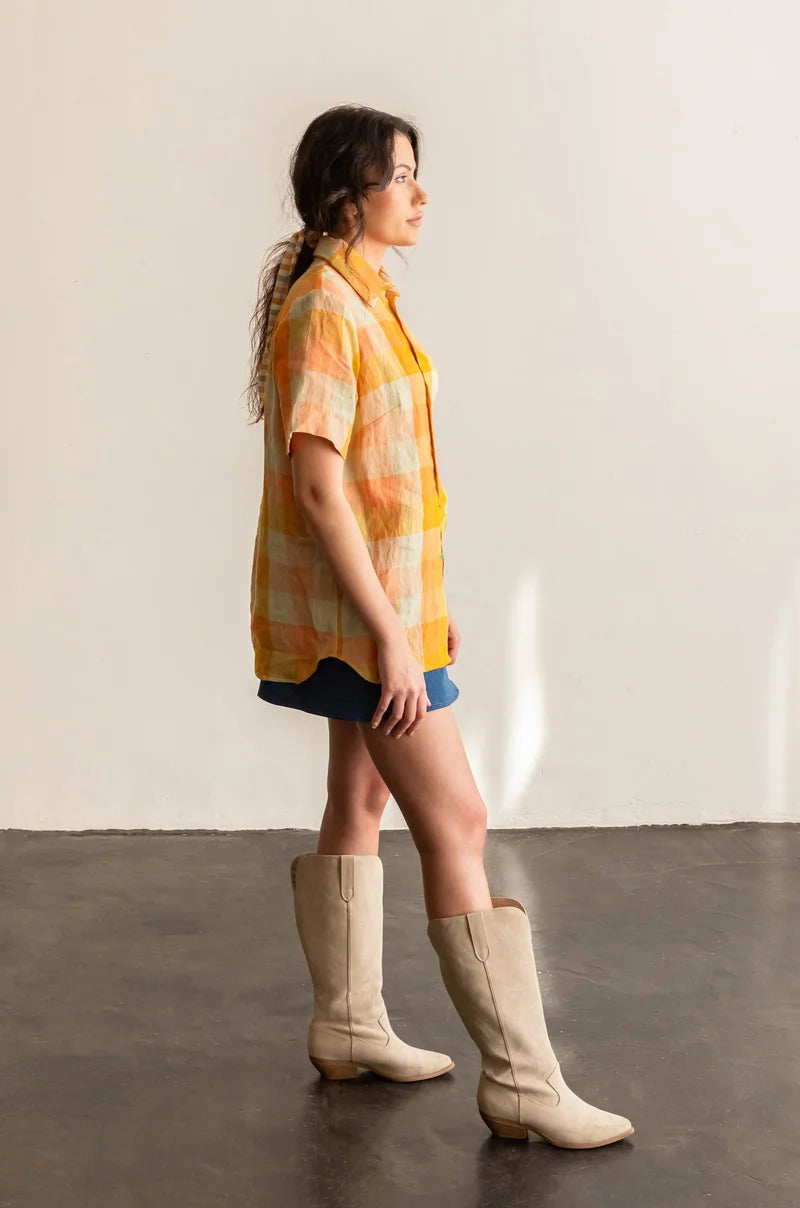The Butano Button Up - XS - 7X - Friday Pattern Co - Printed Pattern