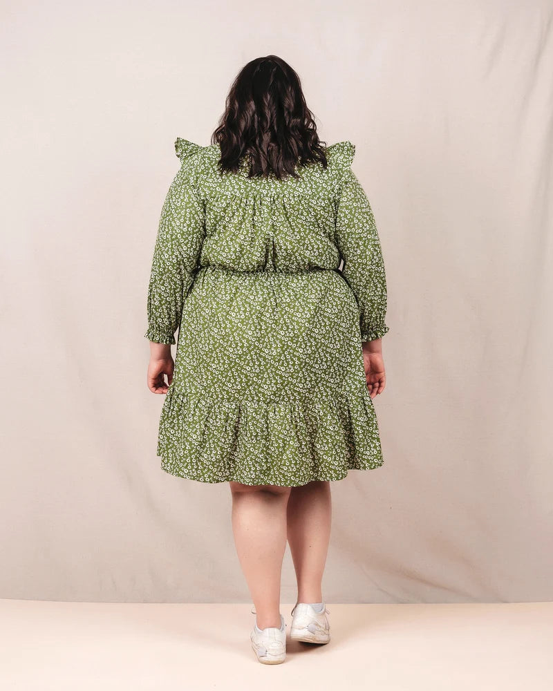 The Davenport Dress - XS - 7X - Friday Pattern Co - Printed Pattern