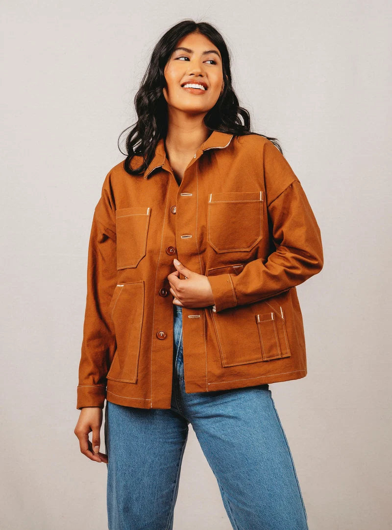 The Ilford Jacket - XS - 7X - Friday Pattern Co - Printed Pattern