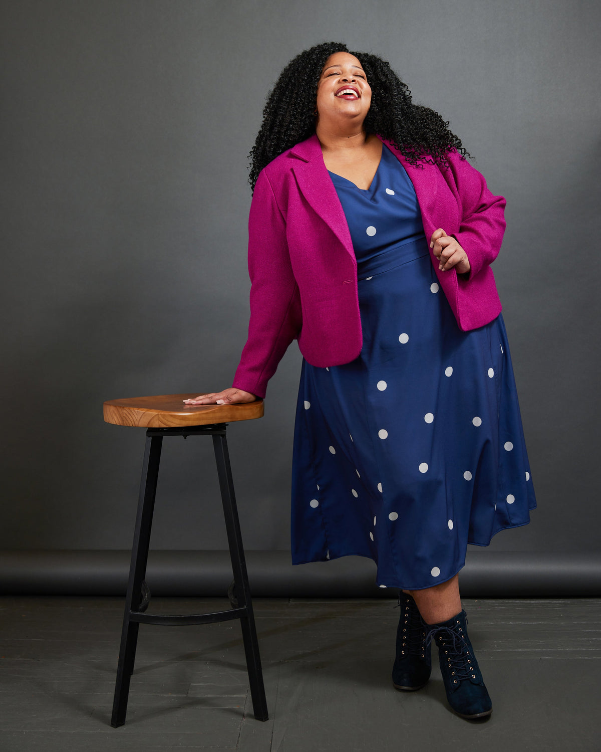 Cashmerette Auburn Blazer PDF sewing pattern, this blazer is the Auburn Blazer sewing pattern from Cashmerette