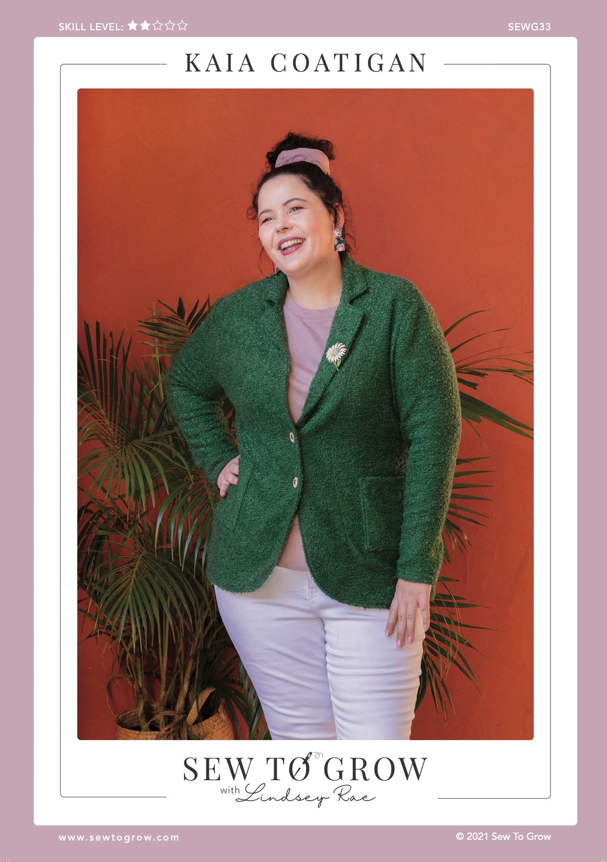 Sew to Grow Kaia Coatigan PDF sewing pattern, instructions page