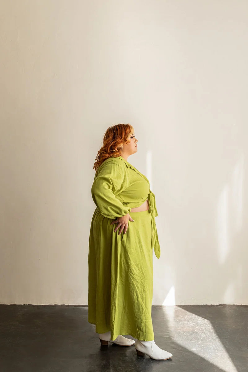 The Saturday Skirt Set - XS - 7X - Friday Pattern Co - Printed Pattern