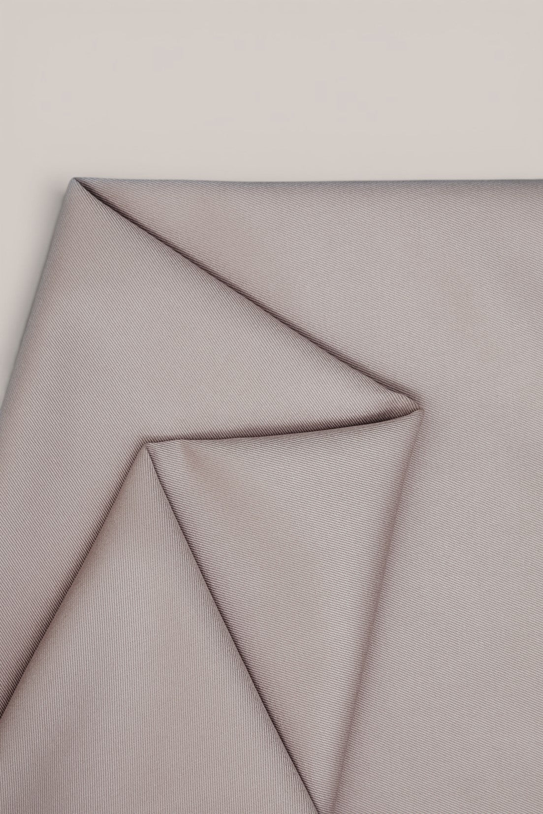 Weekender cotton twill in Trench, a taupe bottomweight fabric for trousers and jackets by the half yard